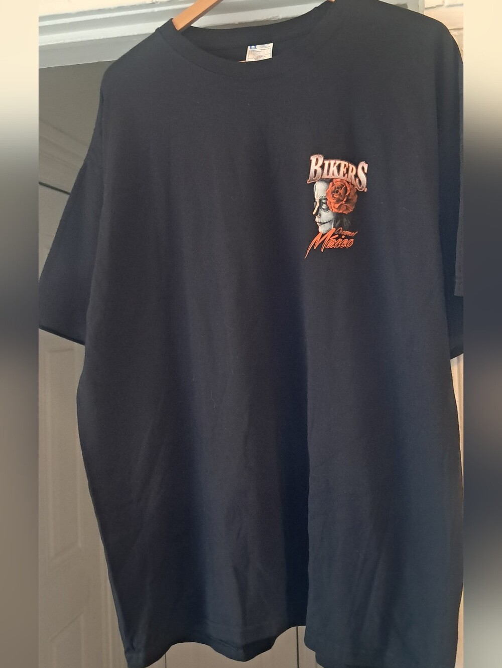 Black Bikers Cozumel Mexico Graphic Tee - Picture 1 of 4